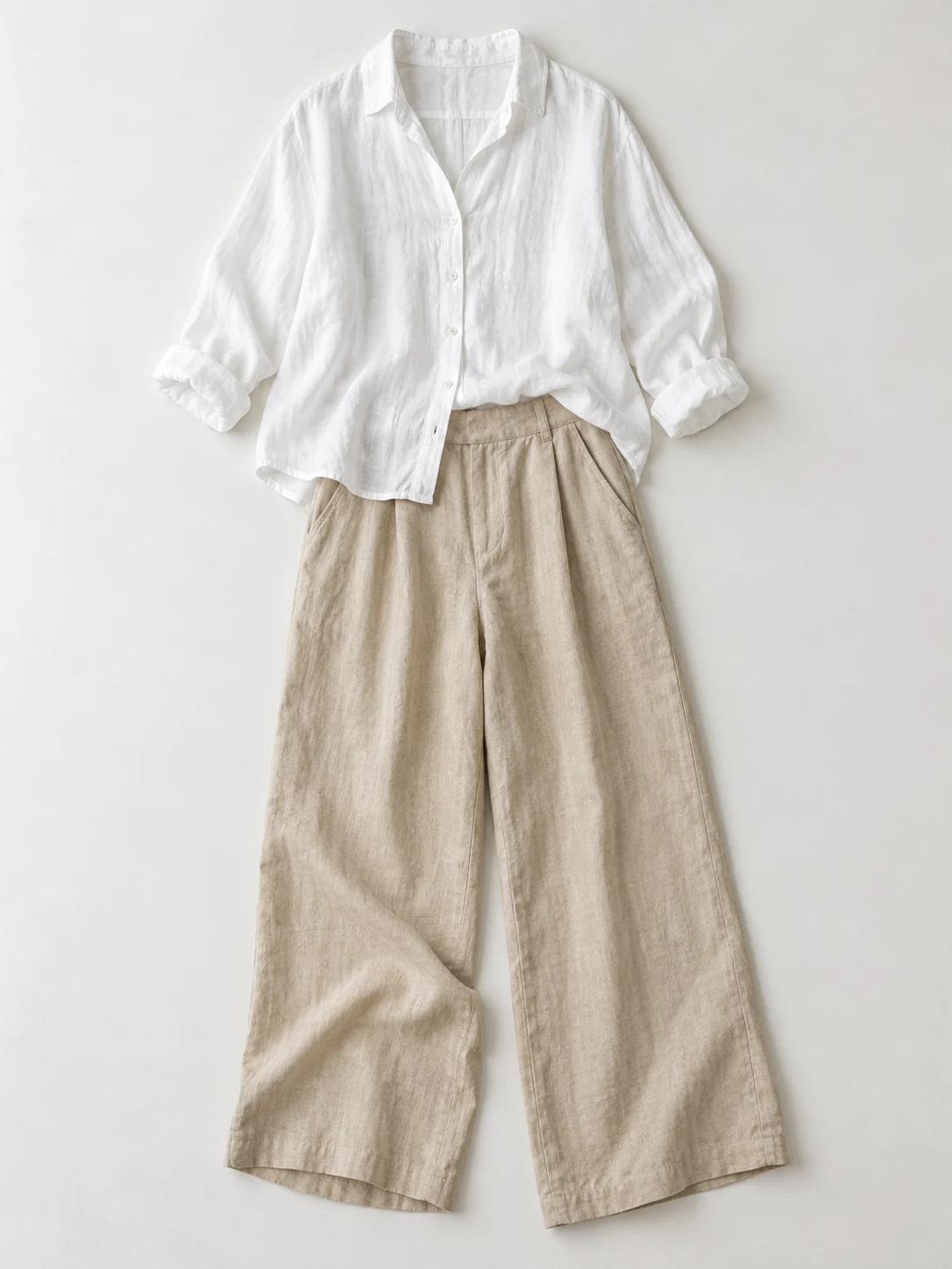 Original outfit reference: White Linen Set