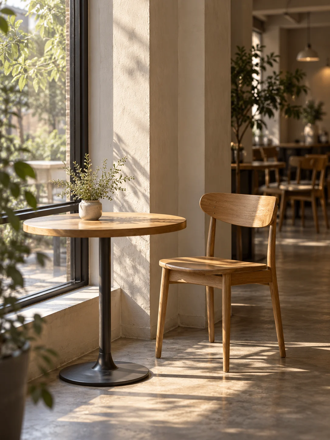 Original scene and lighting reference: Café Window Light